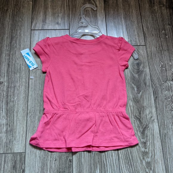 [KIDS 2/$20] NWT Baby Girl (12-18M) - OLD NAVY Peplum Top - Picture 4 of 5